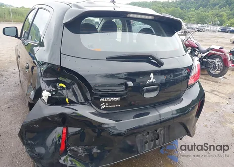 2024 Mitsubishi Mirage Es из США, поврежденный, VIN ML32AUHJ9RH003667